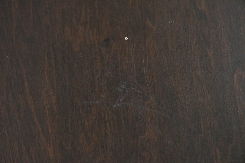 和製ヴィンテージ　美品　オリエンタルデザイン　足元のすっきりとした意匠が魅力のコーヒーテーブル　(R-086325)