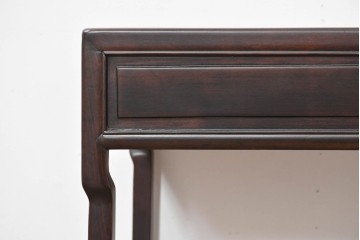 和製ヴィンテージ　美品　オリエンタルデザイン　足元のすっきりとした意匠が魅力のコーヒーテーブル　(R-086325)