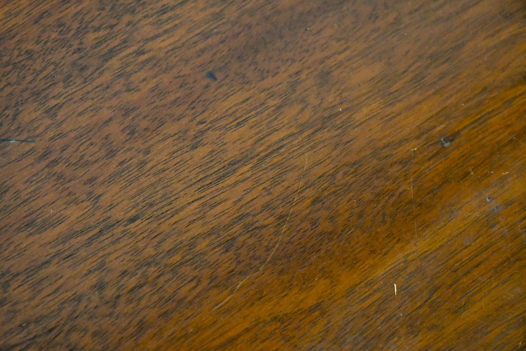 イギリスアンティーク　サウンドグリルの木目が美しい扉収納付きのフロア型蓄音機　(R-086329)