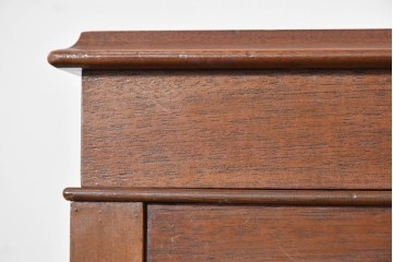 イギリスアンティーク　サウンドグリルの木目が美しい扉収納付きのフロア型蓄音機　(R-086329)