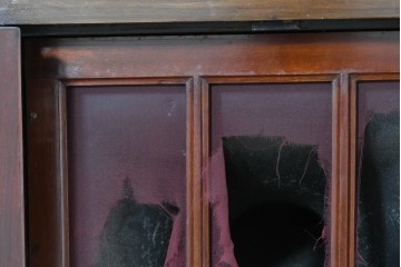 イギリスアンティーク　COLUMBIA GRAFONOLA(コロンビア・グラフォノーラ)　クラシカルな猫脚デザインのフロア型蓄音機　(R-086330)