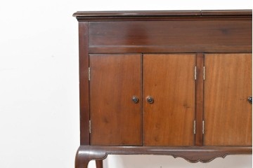 イギリスアンティーク　COLUMBIA GRAFONOLA(コロンビア・グラフォノーラ)　クラシカルな猫脚デザインのフロア型蓄音機　(R-086330)