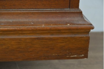 中古　美品　希少な廃番品　maruni(マルニ木工)　地中海ロイヤルシリーズ(ROYAL)　ゴールドの取手と面取り加工が上品なサイドボード　定価約30万円　(R-086342)