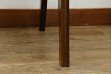 中古　美品　松本民芸家具　#521L型　直線的な木部と丁寧な編み込みが調和したラッシアームチェア　定価約24万7千円　(R-086347)