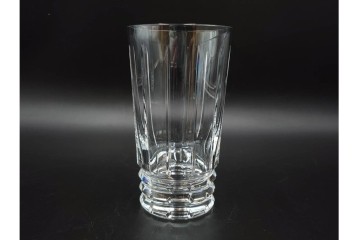 フランス　Baccarat(バカラ)　アルルカン　端正なカットが美しいハイボールグラス2客セット　(R-086355)