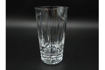 フランス　Baccarat(バカラ)　アルルカン　端正なカットが美しいハイボールグラス2客セット　(R-086355)