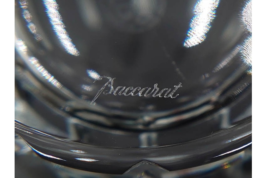 フランス　Baccarat(バカラ)　アルルカン　端正なカットが美しいハイボールグラス2客セット　(R-086355)