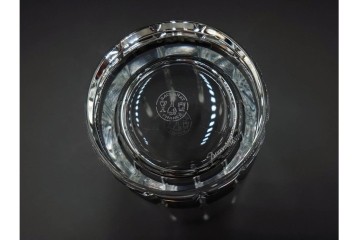 フランス　Baccarat(バカラ)　アルルカン　端正なカットが美しいハイボールグラス2客セット　(R-086355)