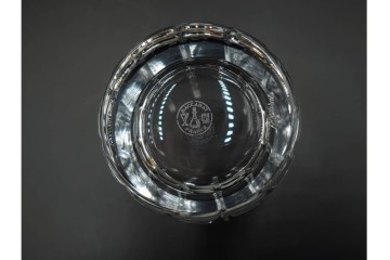 フランス　Baccarat(バカラ)　アルルカン　端正なカットが美しいハイボールグラス2客セット　(R-086355)