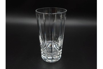 フランス　Baccarat(バカラ)　アルルカン　端正なカットが美しいハイボールグラス2客セット　(R-086356)