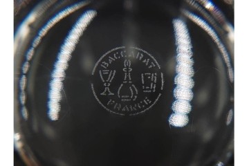 フランス　Baccarat(バカラ)　アルルカン　端正なカットが美しいハイボールグラス2客セット　(R-086356)