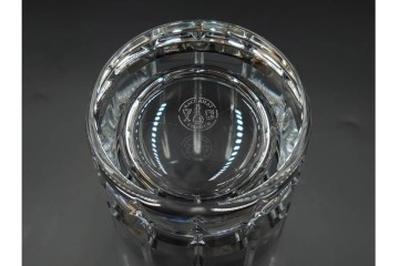 フランス　Baccarat(バカラ)　アルルカン　端正なカットが美しいハイボールグラス2客セット　(R-086356)