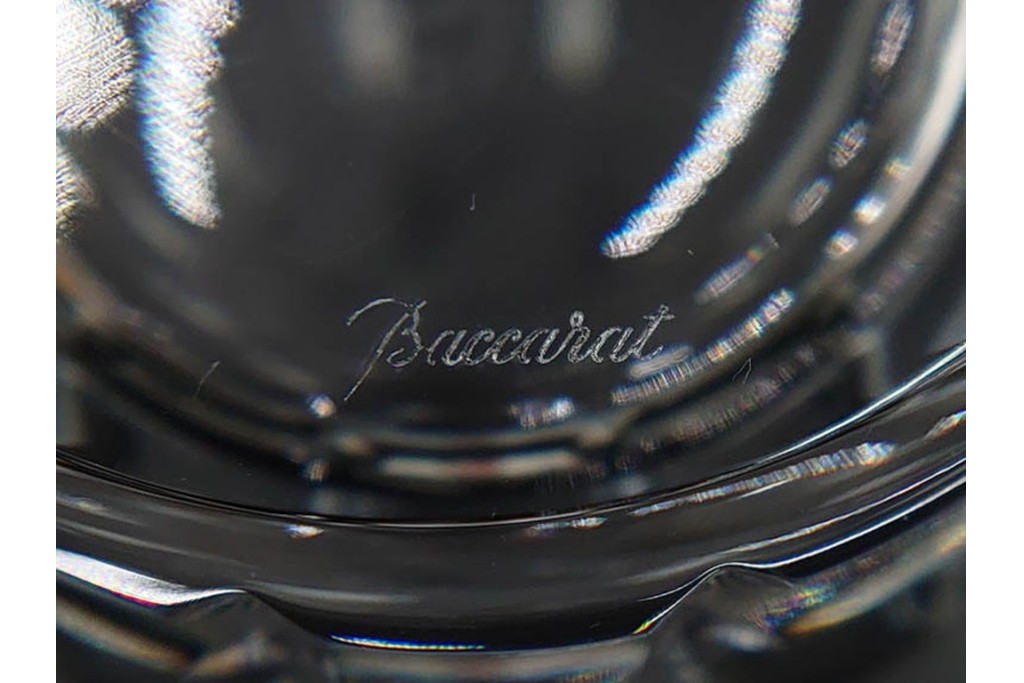 フランス　Baccarat(バカラ)　アルルカン　端正なカットが美しいハイボールグラス2客セット　(R-086356)