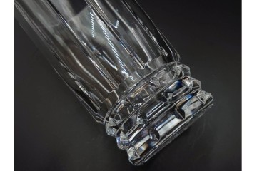 フランス　Baccarat(バカラ)　アルルカン　端正なカットが美しいハイボールグラス2客セット　(R-086356)