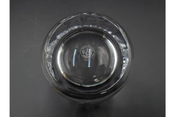 フランス　Baccarat(バカラ)　カプリ　波打つフォルムが優雅なタンブラー3客セット　(R-086357)