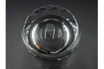 フランス　Baccarat(バカラ)　カプリ　波打つフォルムが優雅なタンブラー3客セット　(R-086358)