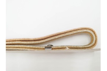 平田竹峯造　正絹　平田組紐(平田ひも)の帯締め2点セット　共箱付き　(R-086366)