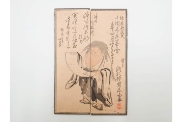 木版画　納札・千社札・続絵を集めた15点(51枚)セット　(R-086368)