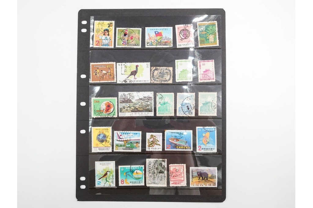 戦前～戦後　台湾(中華民国)　消印入り使用済切手のセット　(R-086370)