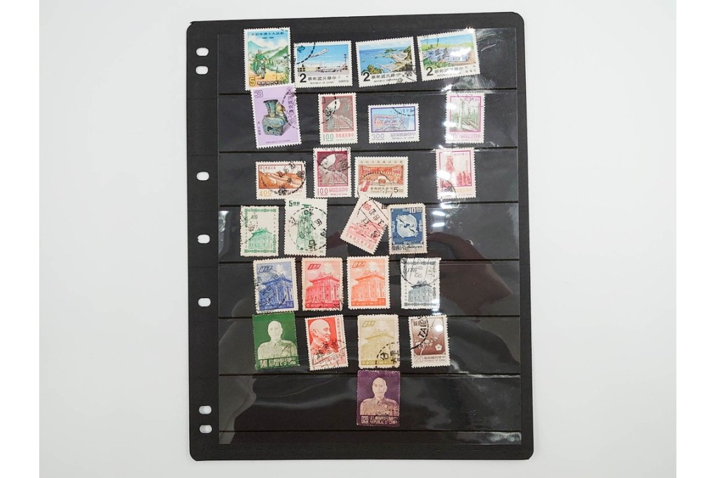 戦前～戦後　台湾(中華民国)　消印入り使用済切手のセット　(R-086370)