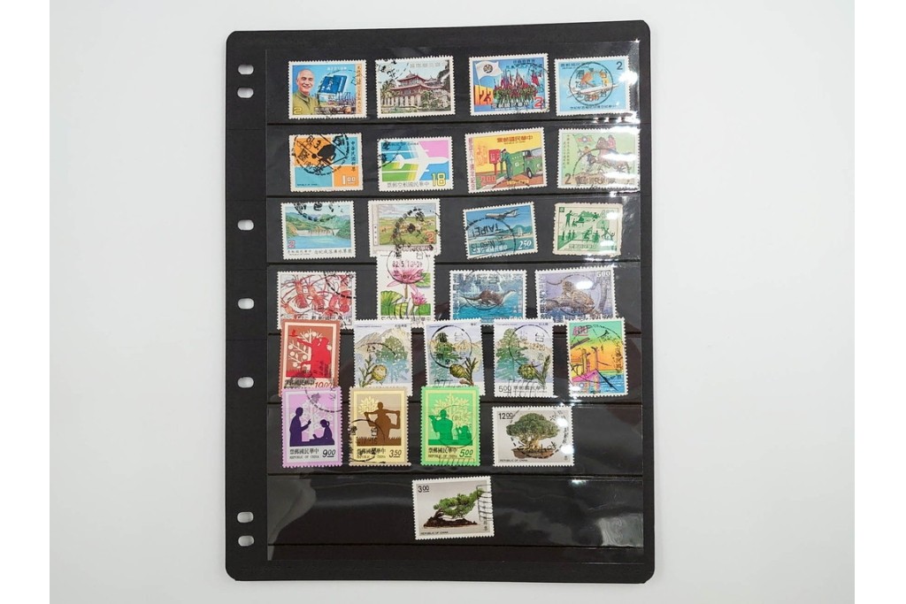 戦前～戦後　台湾(中華民国)　消印入り使用済切手のセット　(R-086370)