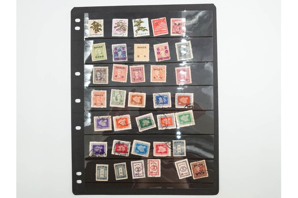 戦前～戦後　台湾(中華民国)　消印入り使用済切手のセット　(R-086370)