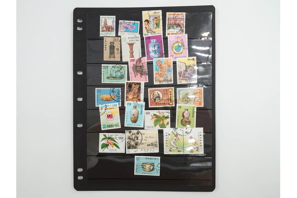 戦前～戦後　台湾(中華民国)　消印入り使用済切手のセット　(R-086370)