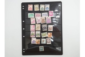 戦前～戦後　台湾(中華民国)　消印入り使用済切手のセット　(R-086370)