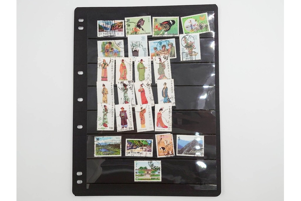 戦前～戦後　台湾(中華民国)　消印入り使用済切手のセット　(R-086370)