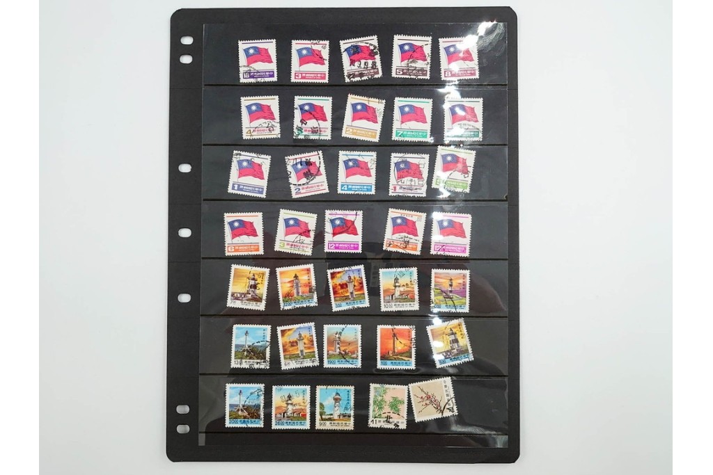 戦前～戦後　台湾(中華民国)　消印入り使用済切手のセット　(R-086370)