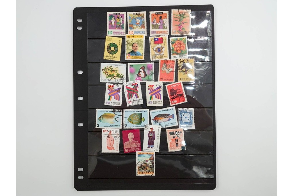 戦前～戦後　台湾(中華民国)　消印入り使用済切手のセット　(R-086370)