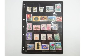 戦前～戦後　台湾(中華民国)　消印入り使用済切手のセット　(R-086370)