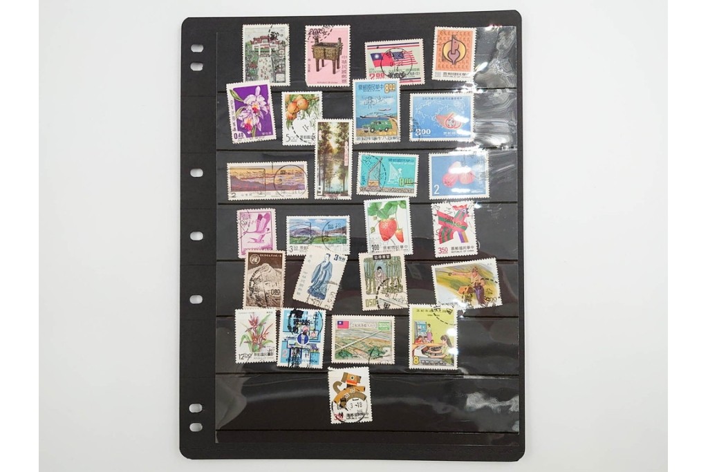 戦前～戦後　台湾(中華民国)　消印入り使用済切手のセット　(R-086370)