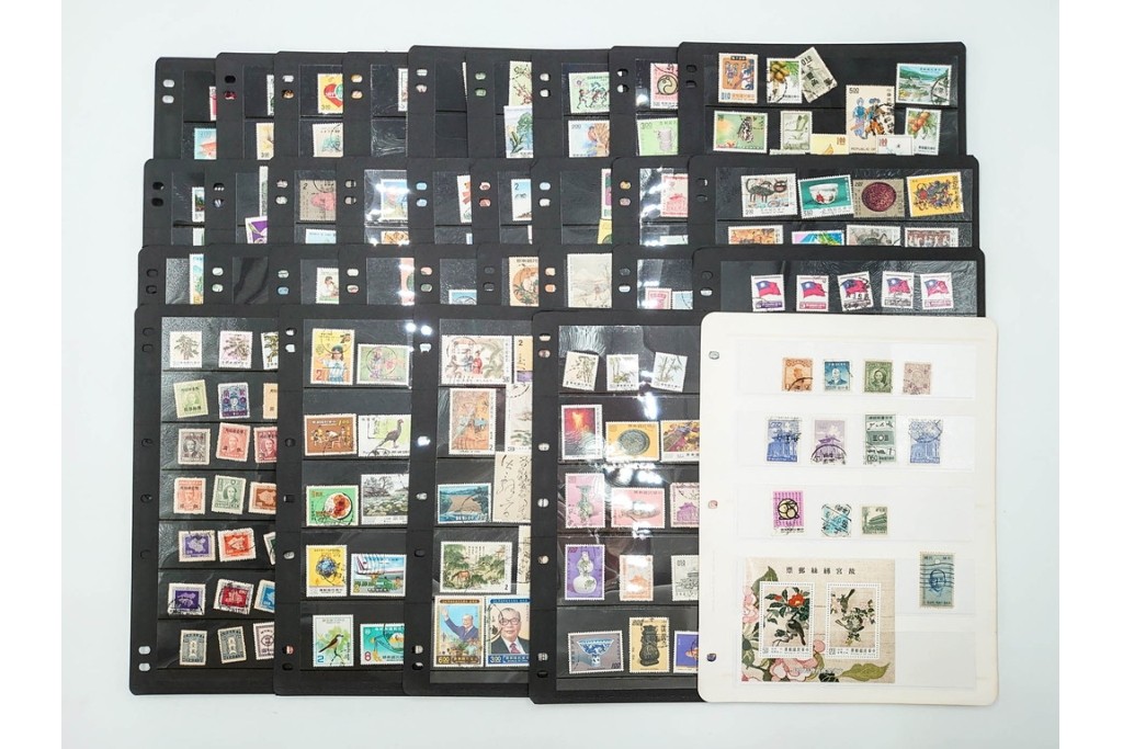 戦前～戦後　台湾(中華民国)　消印入り使用済切手のセット　(R-086370)