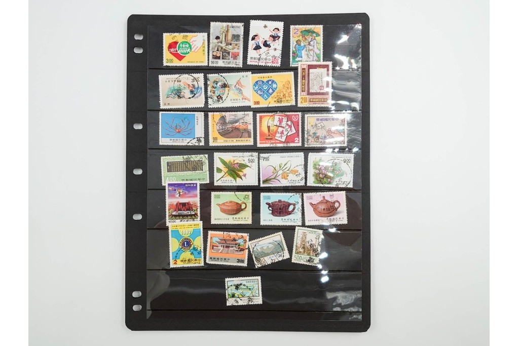 戦前～戦後　台湾(中華民国)　消印入り使用済切手のセット　(R-086370)