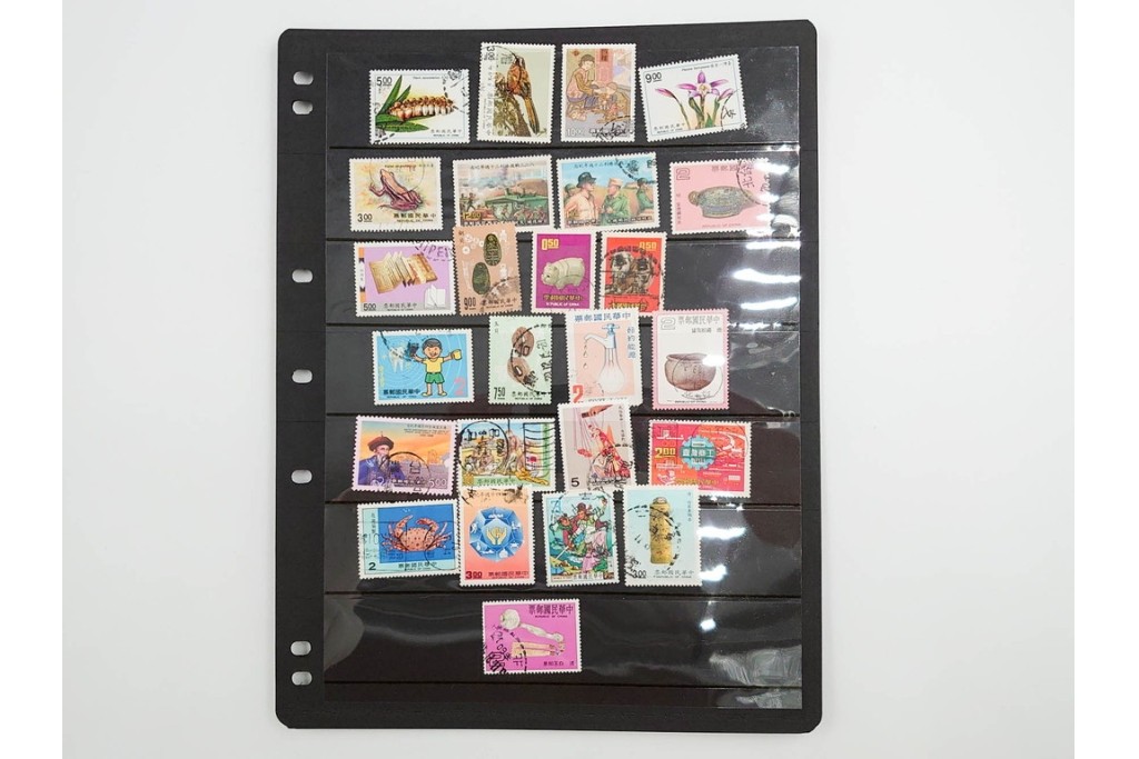 戦前～戦後　台湾(中華民国)　消印入り使用済切手のセット　(R-086370)