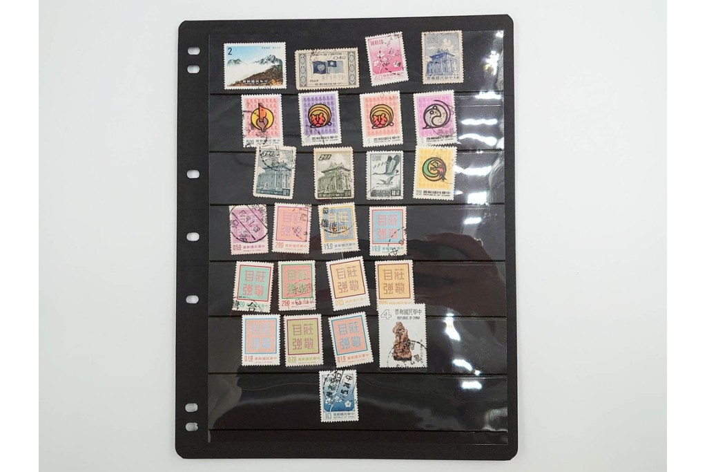 戦前～戦後　台湾(中華民国)　消印入り使用済切手のセット　(R-086370)