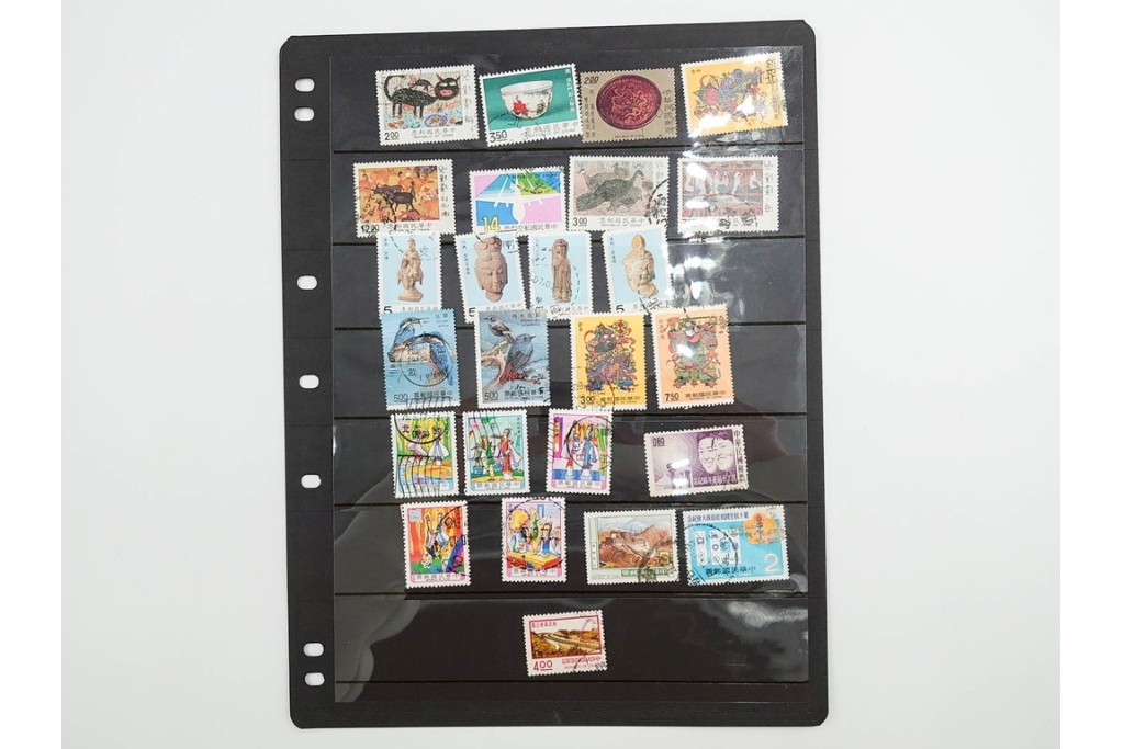 戦前～戦後　台湾(中華民国)　消印入り使用済切手のセット　(R-086370)