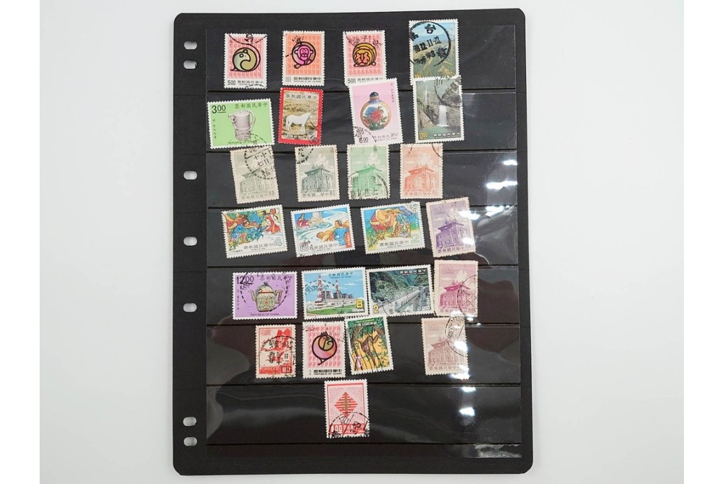 戦前～戦後　台湾(中華民国)　消印入り使用済切手のセット　(R-086370)