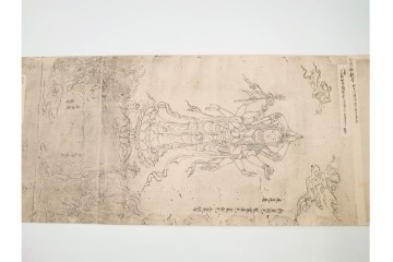 昭和三十年代　仏教図像集古 別尊雑記図像三四　神保朋世の記名あり　(R-086371)