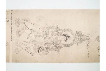 昭和三十年代　仏教図像集古 別尊雑記図像三四　神保朋世の記名あり　(R-086371)