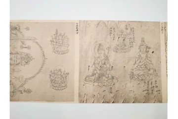 昭和三十年代　仏教図像集古 別尊雑記図像三四　神保朋世の記名あり　(R-086371)