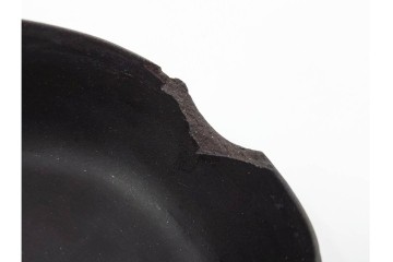 時代物　中国・唐物　榮卿作　葡萄栗鼠図?の宜興紫砂急須　(R-086374)