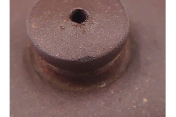 時代物　中国・唐物　孟臣作　素朴な丸みが味わい深い朱泥の急須　(R-086375)