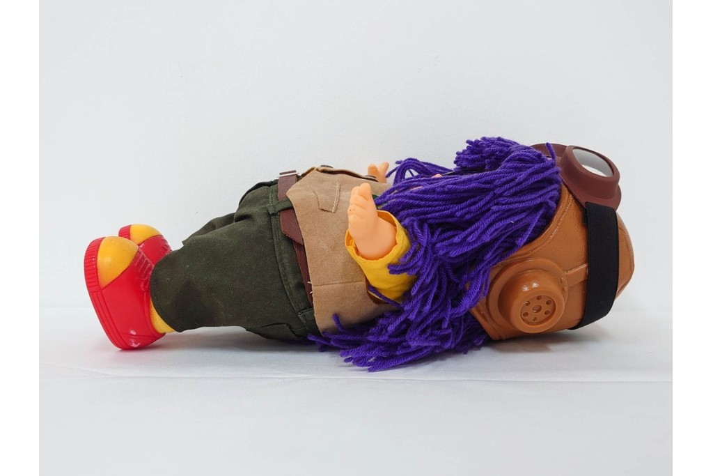 ポピー社　Dr.スランプ　スペシャルコスチュームを着たパワーギャルアラレちゃんの人形　外箱付き　(R-086376)