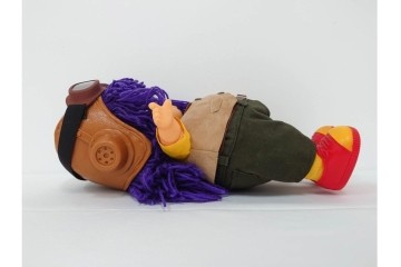 ポピー社　Dr.スランプ　スペシャルコスチュームを着たパワーギャルアラレちゃんの人形　外箱付き　(R-086376)