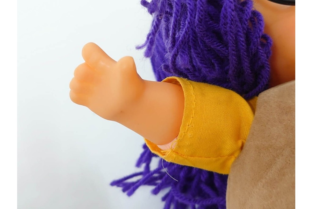 ポピー社　Dr.スランプ　スペシャルコスチュームを着たパワーギャルアラレちゃんの人形　外箱付き　(R-086376)