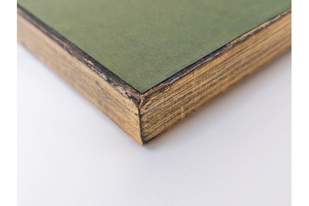 真作　サイン入り　森義利　5/50　人力車の情景を描いた合羽摺版画　(R-086377)