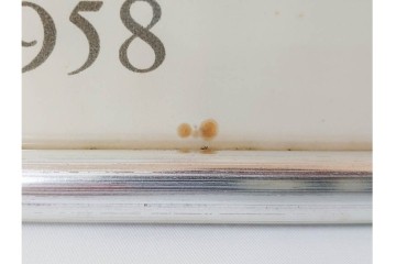 真作　1958年　ベルナール・ビュッフェ(Bernard Buffet)　「パリジェンヌ(パリジャン)」　パリの人々を主題としたリトグラフポスター　外箱付き　(R-086379)