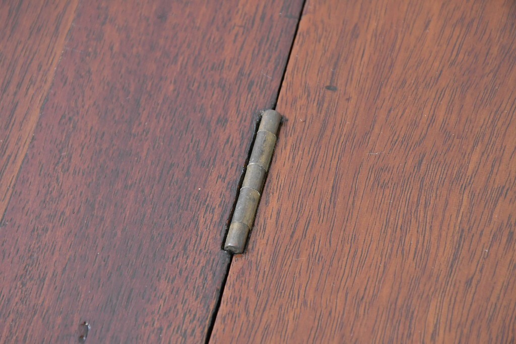 イギリスアンティーク　マホガニー材　ダイニング/コンソールの2way使いができるユニークなデザインのテーブル　(R-086389)